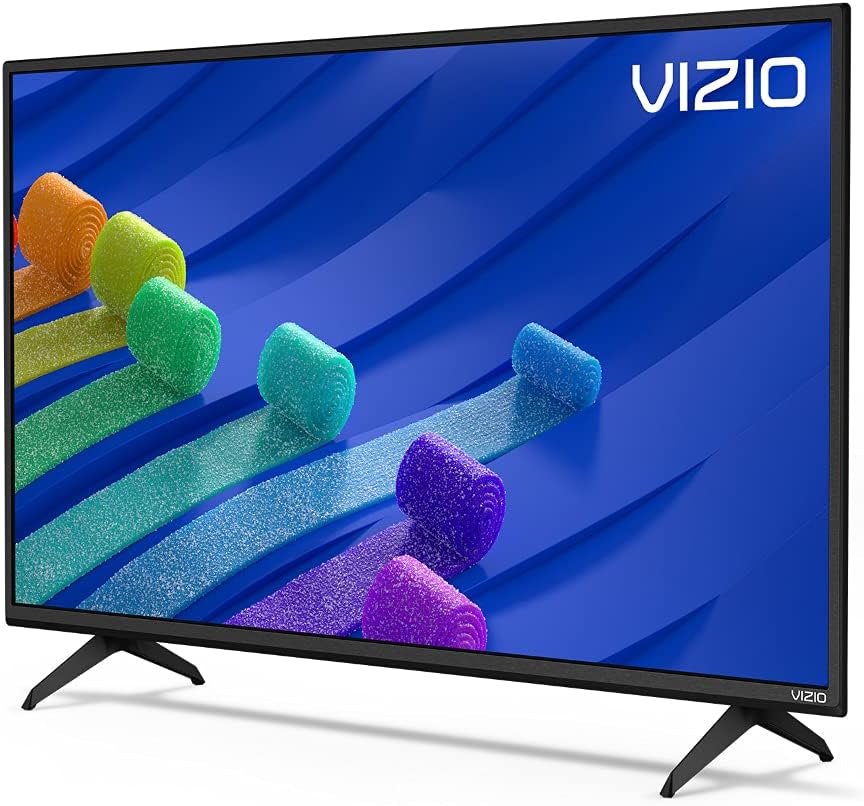 VIZIO 40-Inch Class D-Series Full HD LED 1080p Smart TV, Apple AirPlay 2 and Chromecast Built-in + Free Wall Mount (No Stands) D40f-J09 (Renewed)