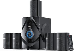 Bobtot Surround Sound Systems Wireless Rear Satellite Speakers - 5.1/2.1 Channel Home Theater Systems 800W 6.5inch Subwoofer with HDMI ARC Optical Bluetooth Input