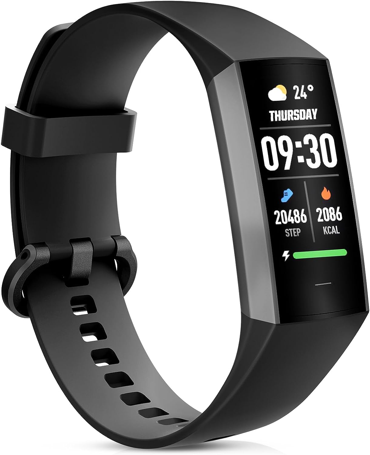 Fitness Tracker, Step Counter, Sleep Monitor, Calorie Tracking, Activity Tracker with 1.1