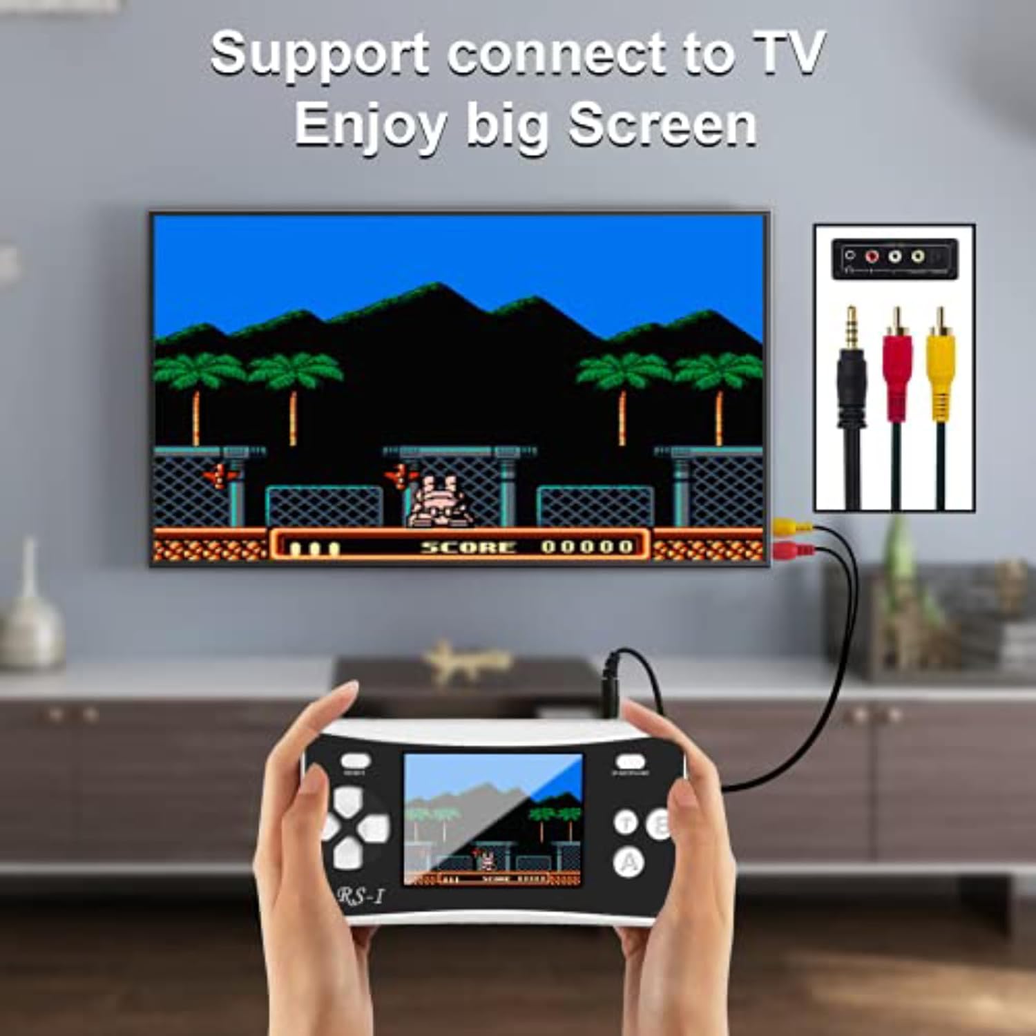 Handheld Games for Kids Adults 2.5 Inch LCD Retro Games Console with 162 Classic Video Games Support AV Output, Electronic Travel Games Player for Birthday Xmas Gift (RED with 162 Games)