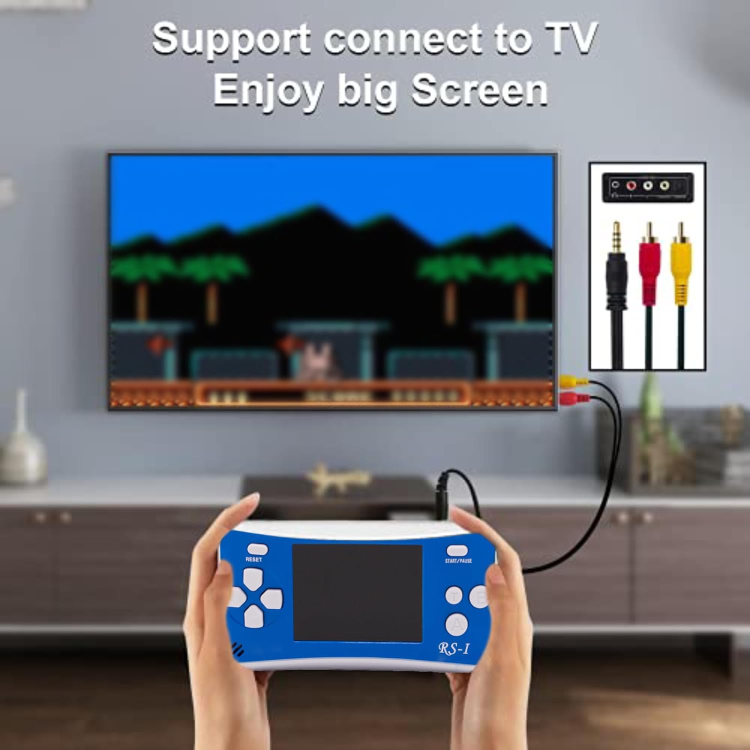 Handheld Games for Kids Adults 2.5 Inch LCD Retro Games Console with 162 Classic Video Games Support AV Output, Electronic Travel Games Player for Birthday Xmas Gift (RED with 162 Games)