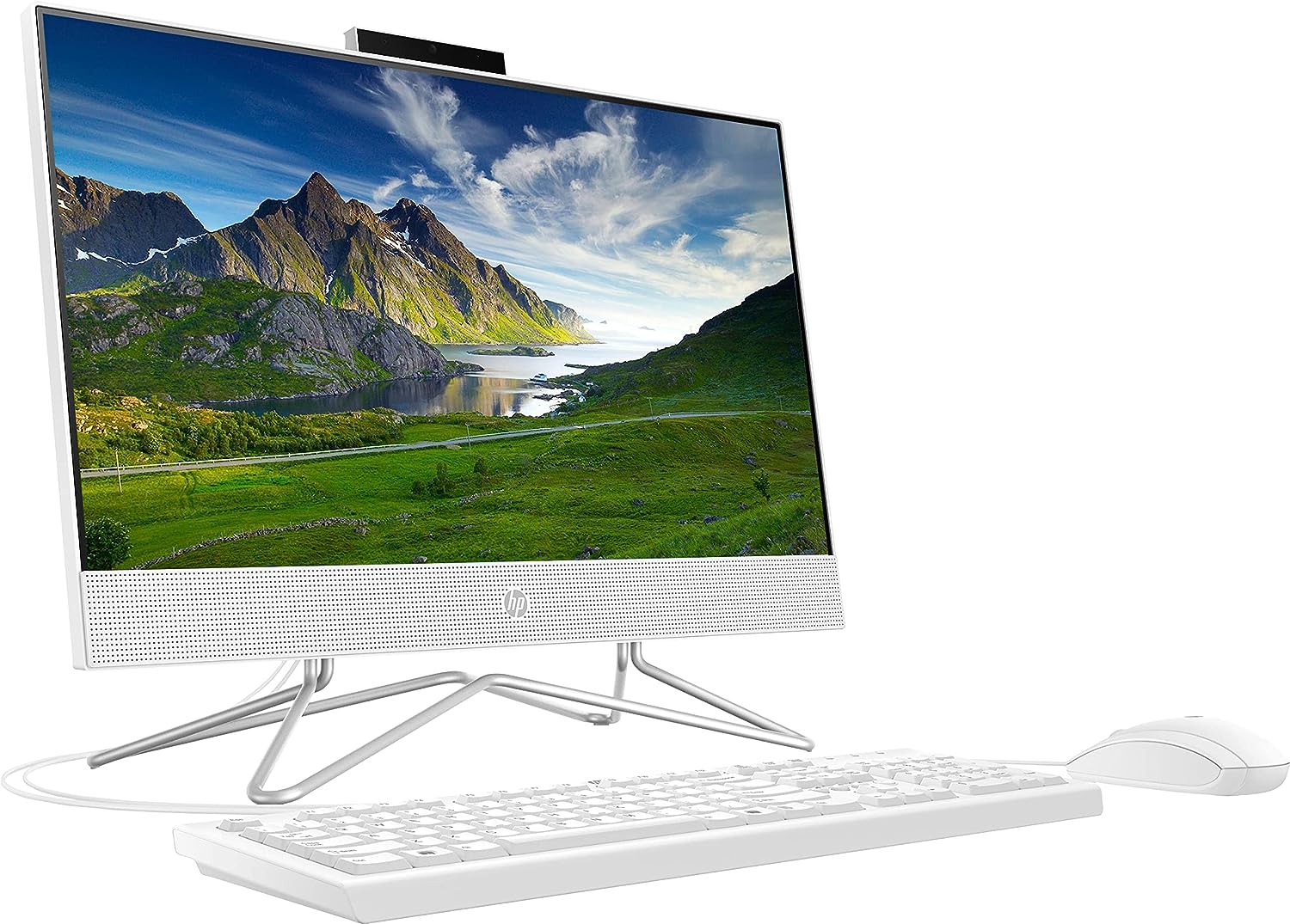 HP 2022 Newest All-in-One Desktop, 21.5