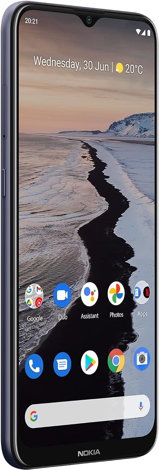 Nokia G10 | Android 11 | Unlocked Smartphone | 3-Day Battery | 3/64GB | 6.52-Inch Screen | 13MP Triple Camera | Dusk