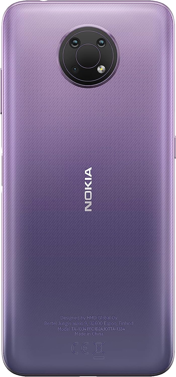Nokia G10 | Android 11 | Unlocked Smartphone | 3-Day Battery | 3/64GB | 6.52-Inch Screen | 13MP Triple Camera | Dusk