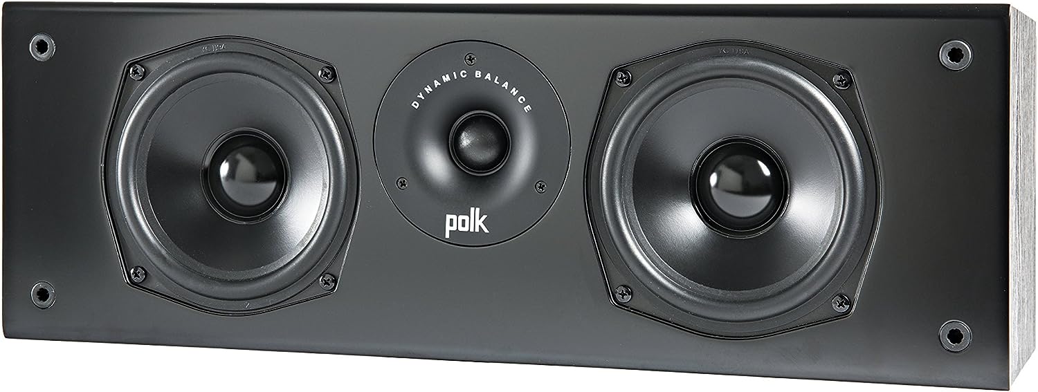 Polk Audio 5.1 Channel Home Theater System with Powered Subwoofer |Two (2) T15 Bookshelf, One (1) T30 Center Channel, Two (2) T50 Tower Speakers, PSW10 Sub | Alexa + HEOS