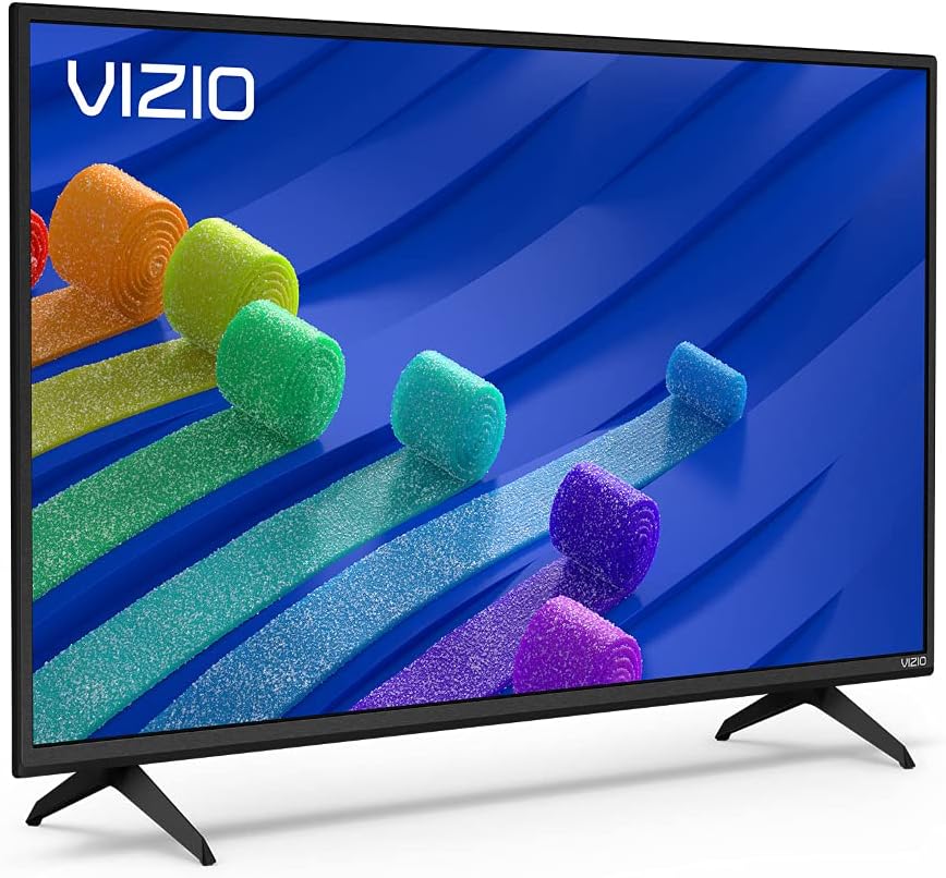 VIZIO 32-inch D-Series 720p Smart TV with Apple AirPlay and Chromecast Built-in, Screen Mirroring for Second Screens, & 150+ Free Streaming Channels, D32h-J09, Model (Renewed), 32 inches
