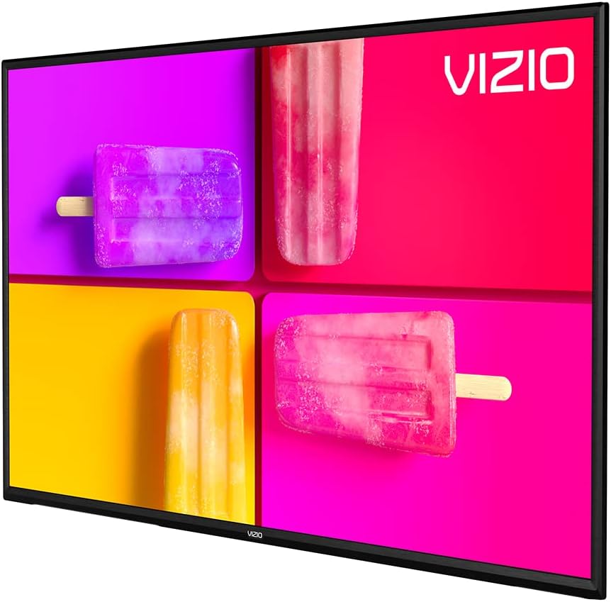 VIZIO 32-inch D-Series 720p Smart TV with Apple AirPlay and Chromecast Built-in, Screen Mirroring for Second Screens, & 150+ Free Streaming Channels, D32h-J09, Model (Renewed), 32 inches