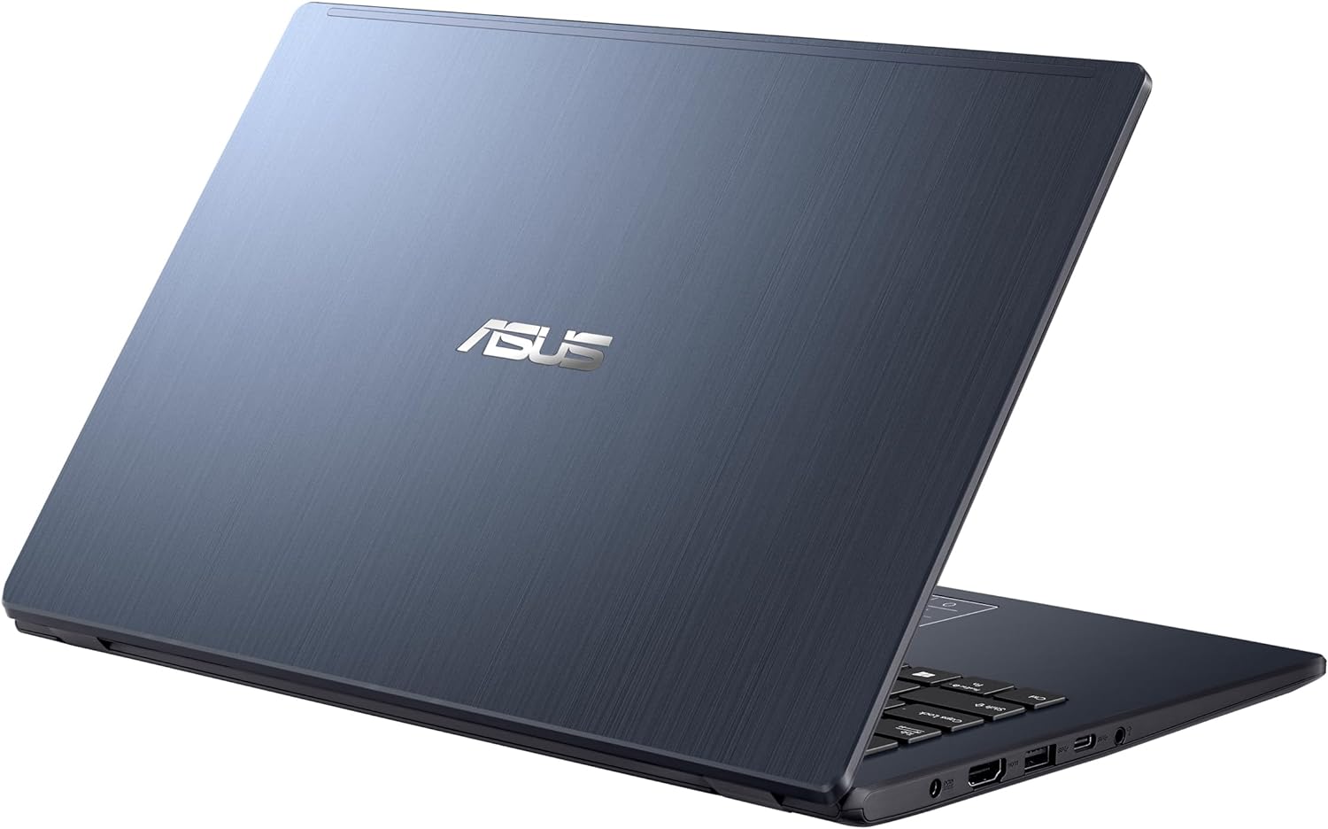 ASUS0 Vivobook Go 14 L410 Ultra Thin Laptop, 14” FHD Display, Intel Celeron N4020 Processor, 4GB RAM, 64GB eMMC, NumberPad, Windows 11 Home in S Mode, 1 Year Microsoft 365, Star Black, L410MA-AH02