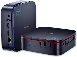 Blackview MP60 Mini PC Intel 12th N95(up to 3.4GHz), Mini Desktop Computer 16GB RAM 512GB SSD, Window 11 Pro Support Dual 4K HDMI Display, Dual WiFi, BT4.2 for Business, Home, Office