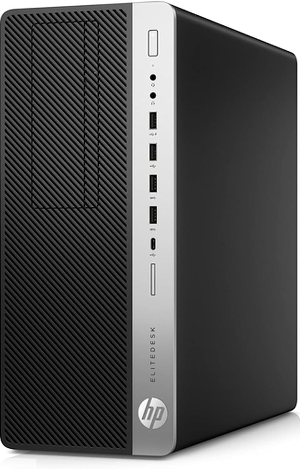 HP EliteDesk 800 G4 4 Tower PC, Intel Core i7-8700 6-Core up to 4.6GHz, 32GB DDR4 RAM, 1TB NVMe M.2 SSD + 3TB HDD, Intel UHD Graphics 620 (2x Display Ports) 4K, USB-C USB 3.1, Windows 10 Pro (Renewed)