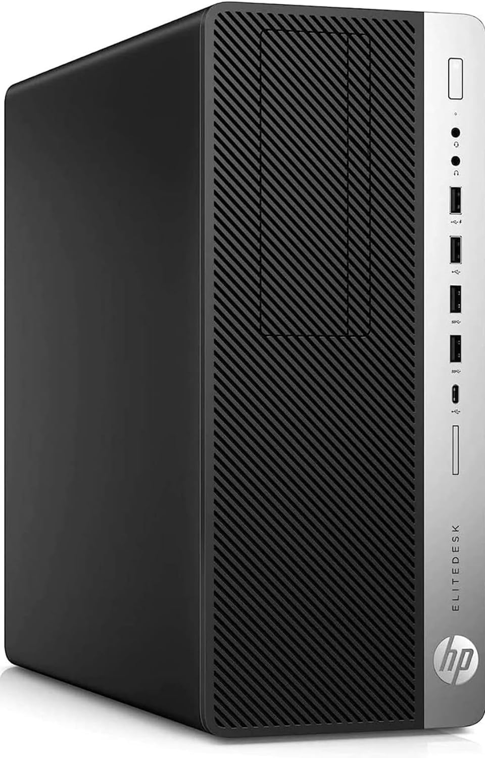 HP EliteDesk 800 G4 4 Tower PC, Intel Core i7-8700 6-Core up to 4.6GHz, 32GB DDR4 RAM, 1TB NVMe M.2 SSD + 3TB HDD, Intel UHD Graphics 620 (2x Display Ports) 4K, USB-C USB 3.1, Windows 10 Pro (Renewed)