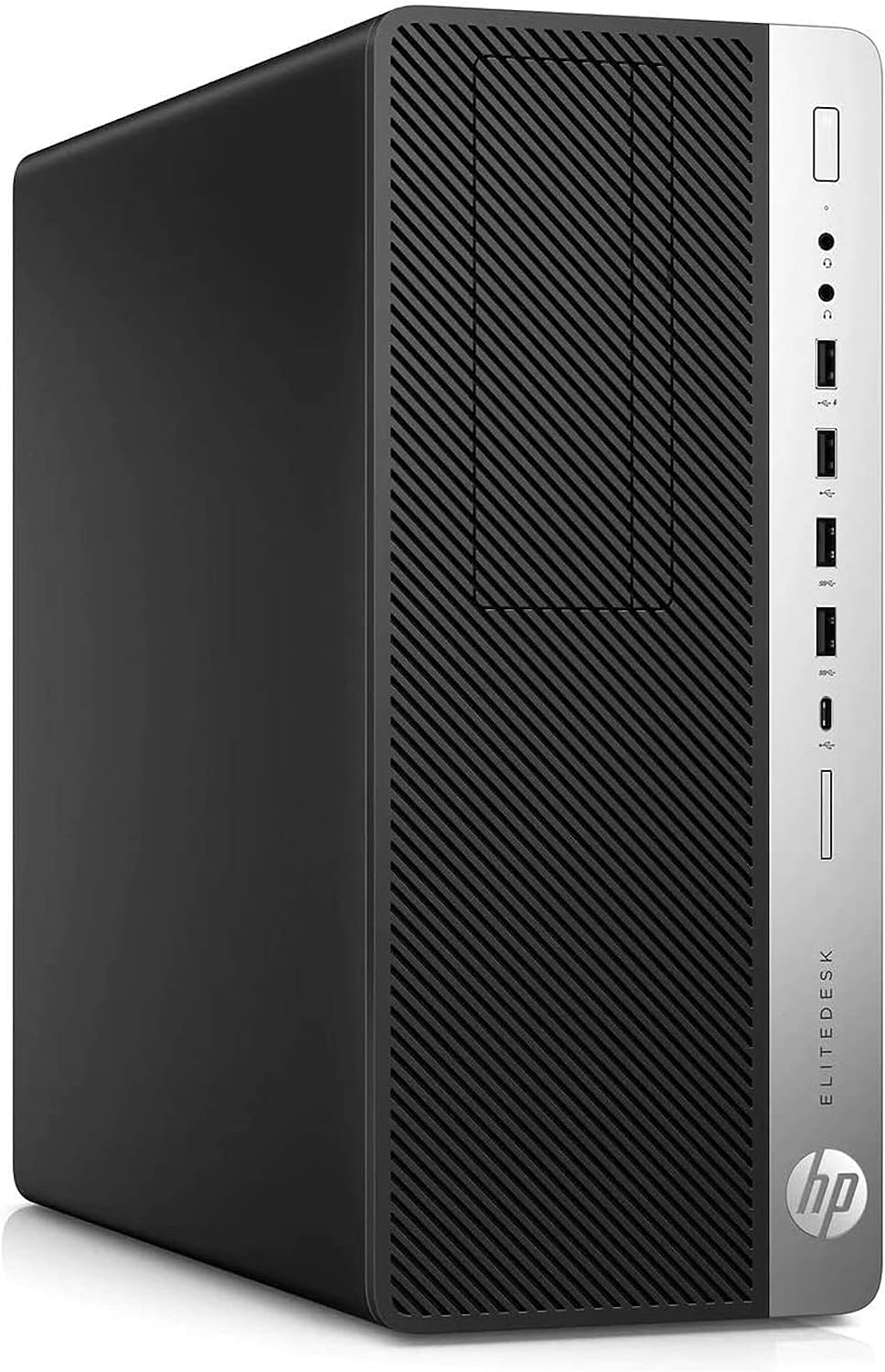 HP EliteDesk 800 G4 4 Tower PC, Intel Core i7-8700 6-Core up to 4.6GHz, 32GB DDR4 RAM, 1TB NVMe M.2 SSD + 3TB HDD, Intel UHD Graphics 620 (2x Display Ports) 4K, USB-C USB 3.1, Windows 10 Pro (Renewed)