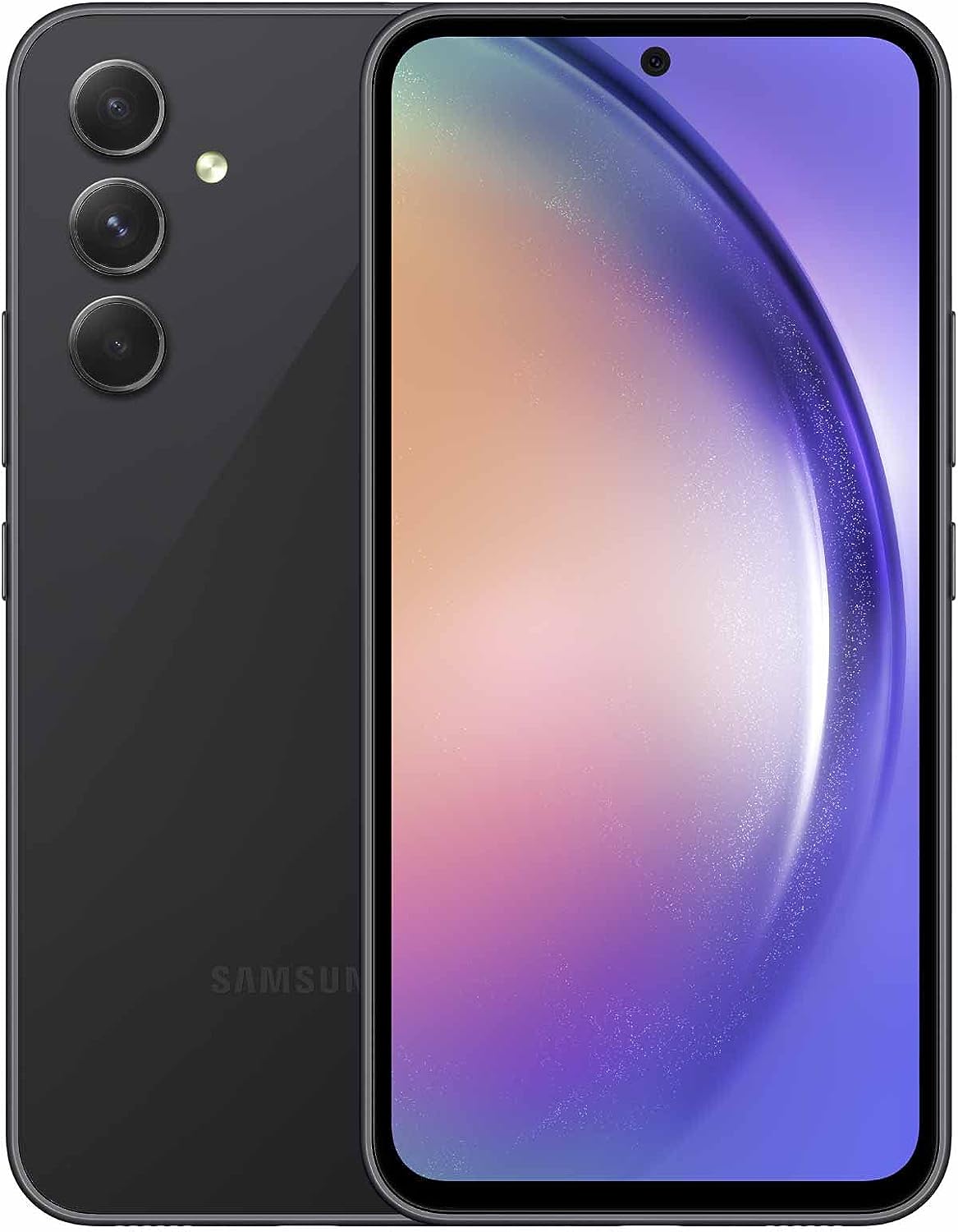 SAMSUNG Galaxy A54 5G A Series Cell Phone, Factory Unlocked Android Smartphone, 128GB w/ 6.4” Fluid Display Screen, Hi Res Camera, Long Battery Life, Refined Design, US Version, 2023, Awesome Violet