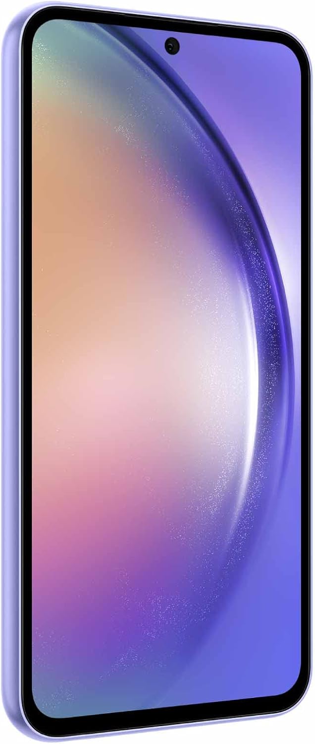 SAMSUNG Galaxy A54 5G A Series Cell Phone, Factory Unlocked Android Smartphone, 128GB w/ 6.4” Fluid Display Screen, Hi Res Camera, Long Battery Life, Refined Design, US Version, 2023, Awesome Violet