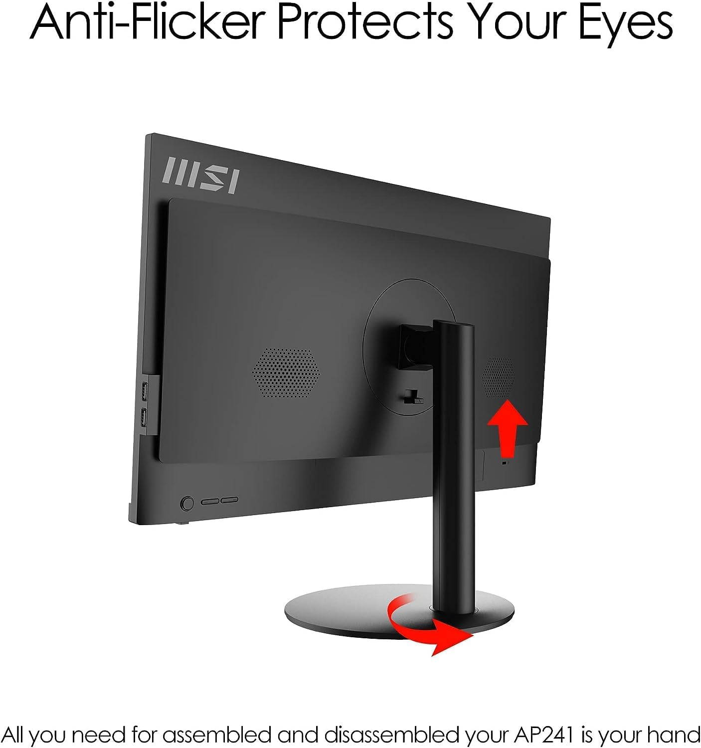 MSI All-in-One Computer Desktop, 23.8