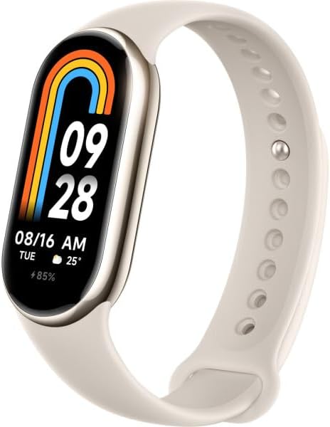 Xiaomi Mi Smart Band 8 (Global Version) Health & Fitness Tracker with 60Hz Refresh Rate 1.62