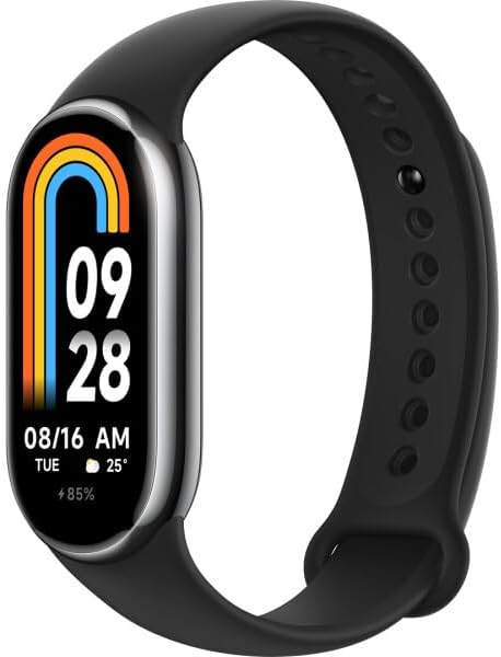 Xiaomi Mi Smart Band 8 (Global Version) Health & Fitness Tracker with 60Hz Refresh Rate 1.62