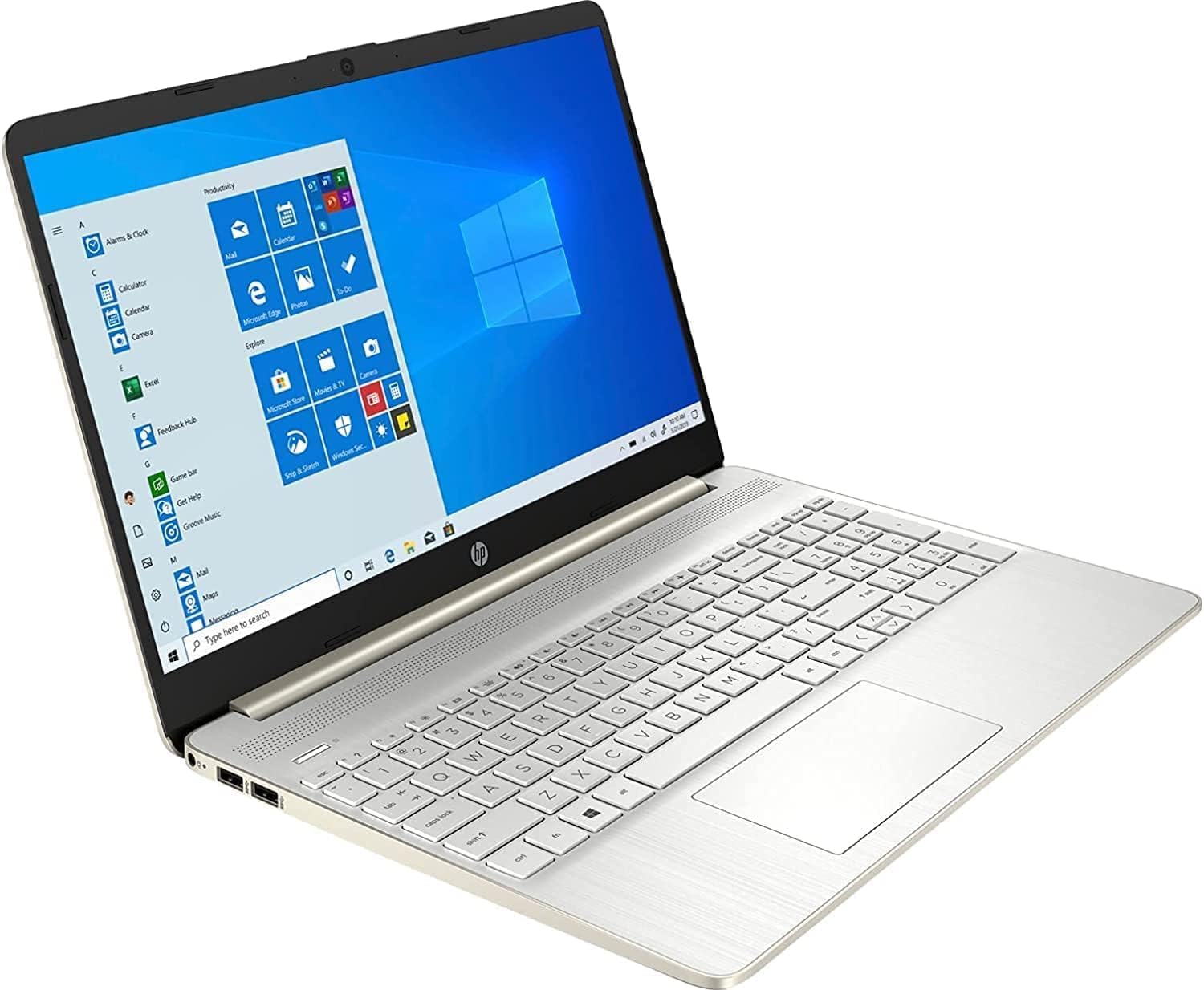 hp Newest Essential 15 Laptop, 16GB RAM, 640GB(128GB SSD+512GB USB), 15.6