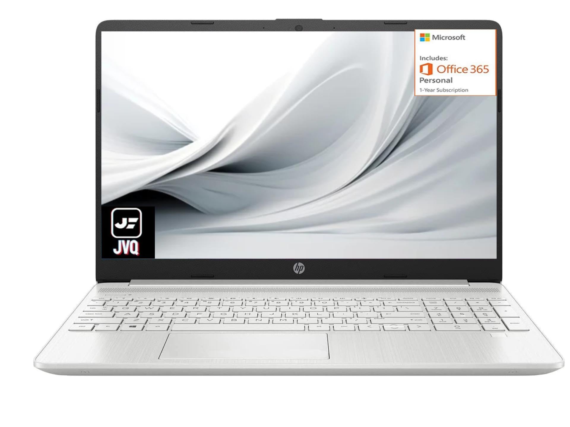 hp Newest Essential 15 Laptop, 16GB RAM, 640GB(128GB SSD+512GB USB), 15.6″ Anti-Glare Display, Intel Quad-Core Processor, Office 365 1-Year, Upto 11hrs Battery, Type-C, Fast Charging, Win11S, JVQ mp