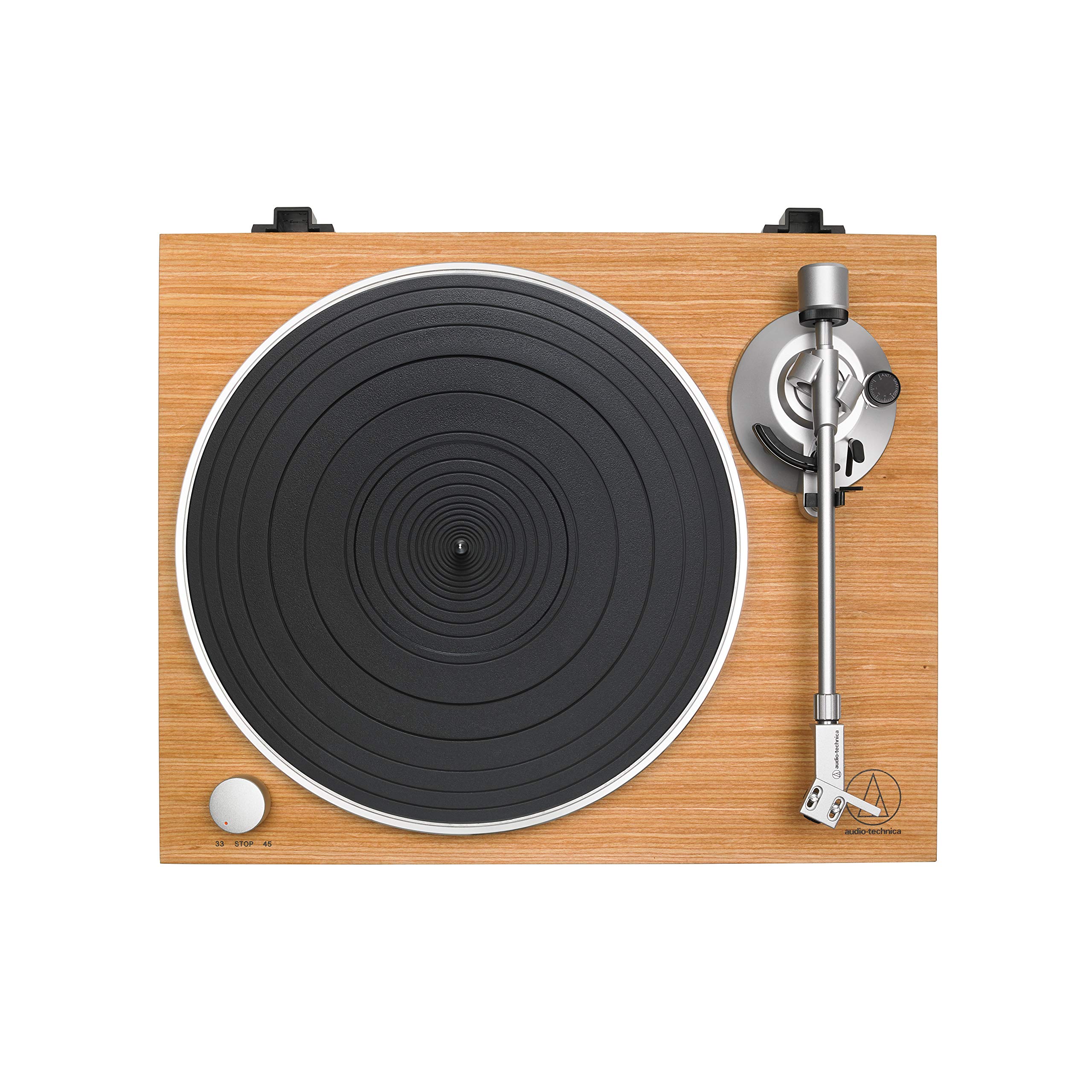 Audio-Technica AT-LPW50PB Fully Manual Belt-Drive Turntable