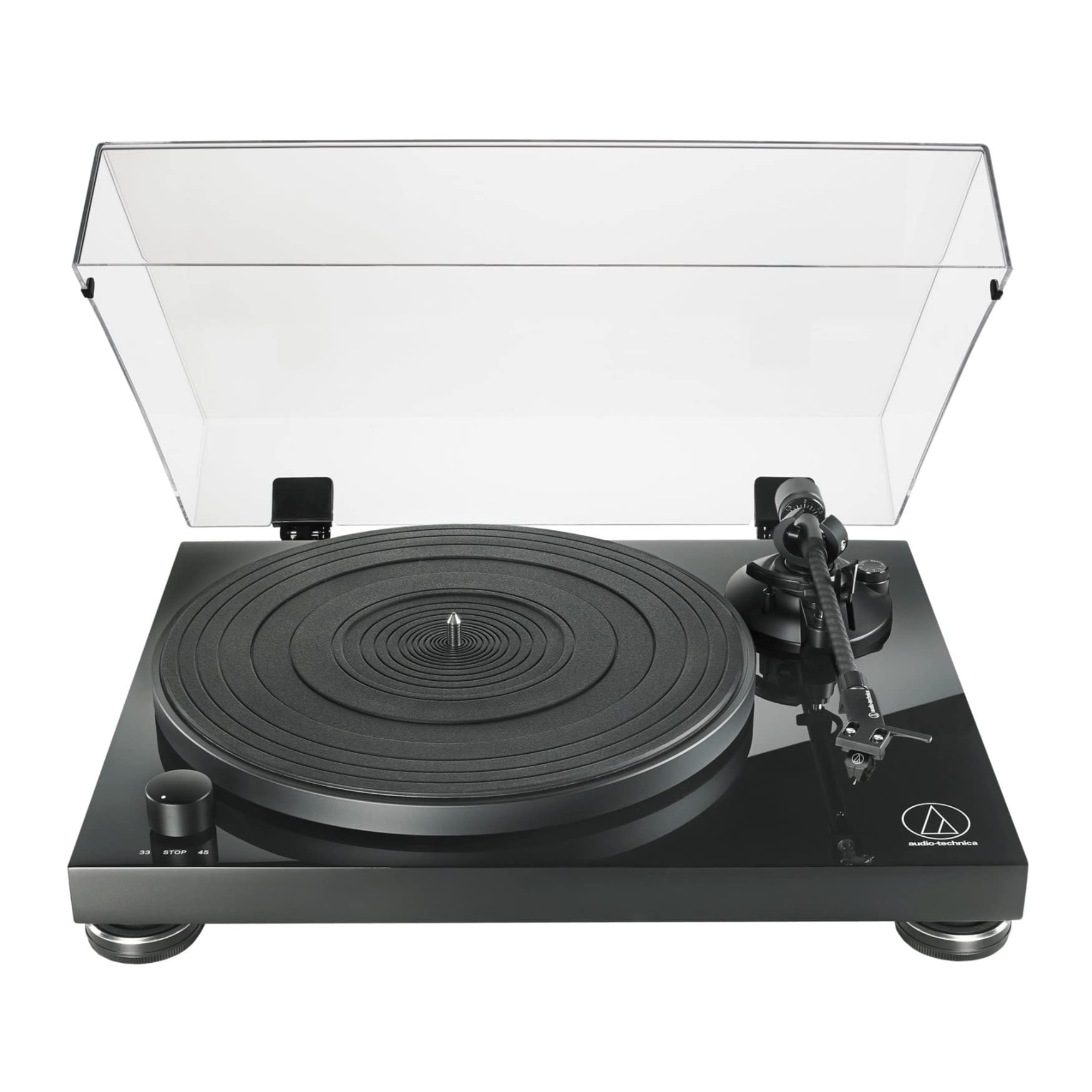 Audio-Technica AT-LPW50PB Fully Manual Belt-Drive Turntable