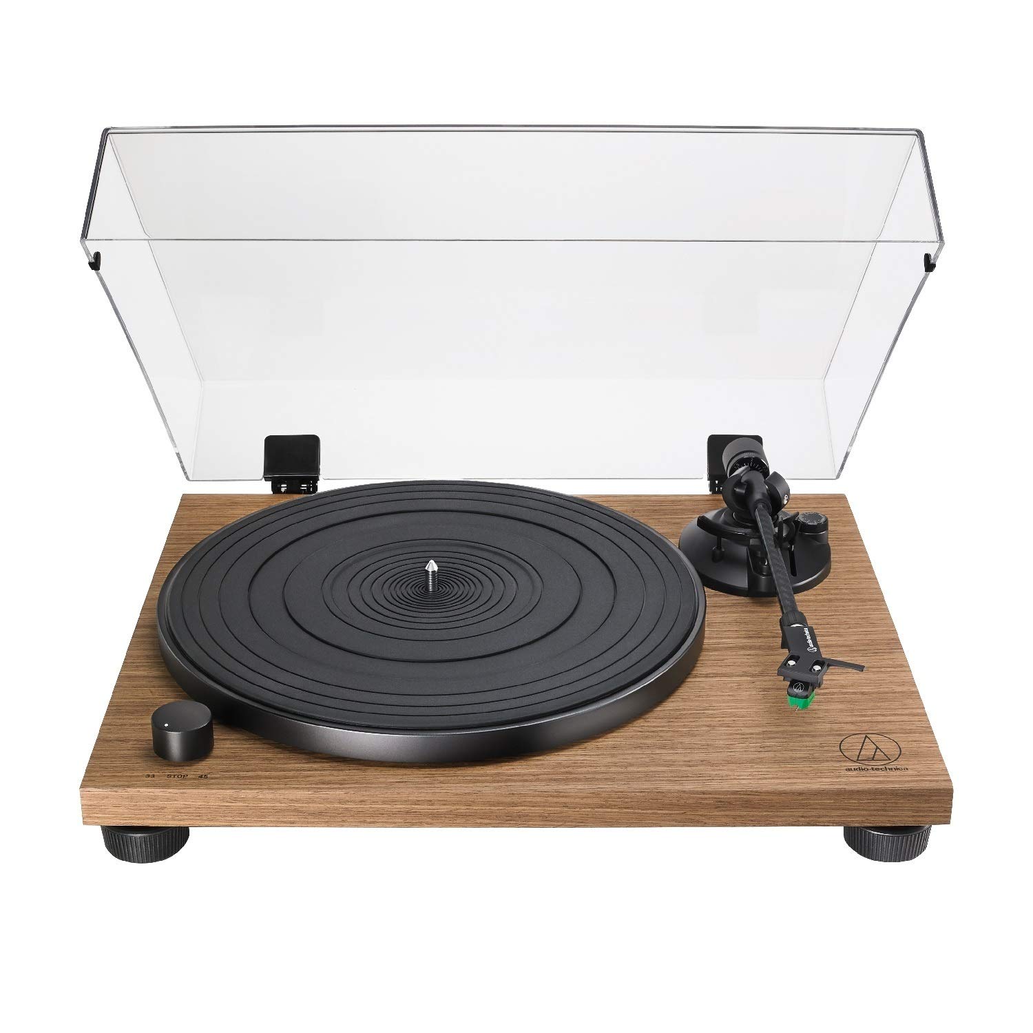 Audio-Technica AT-LPW50PB Fully Manual Belt-Drive Turntable