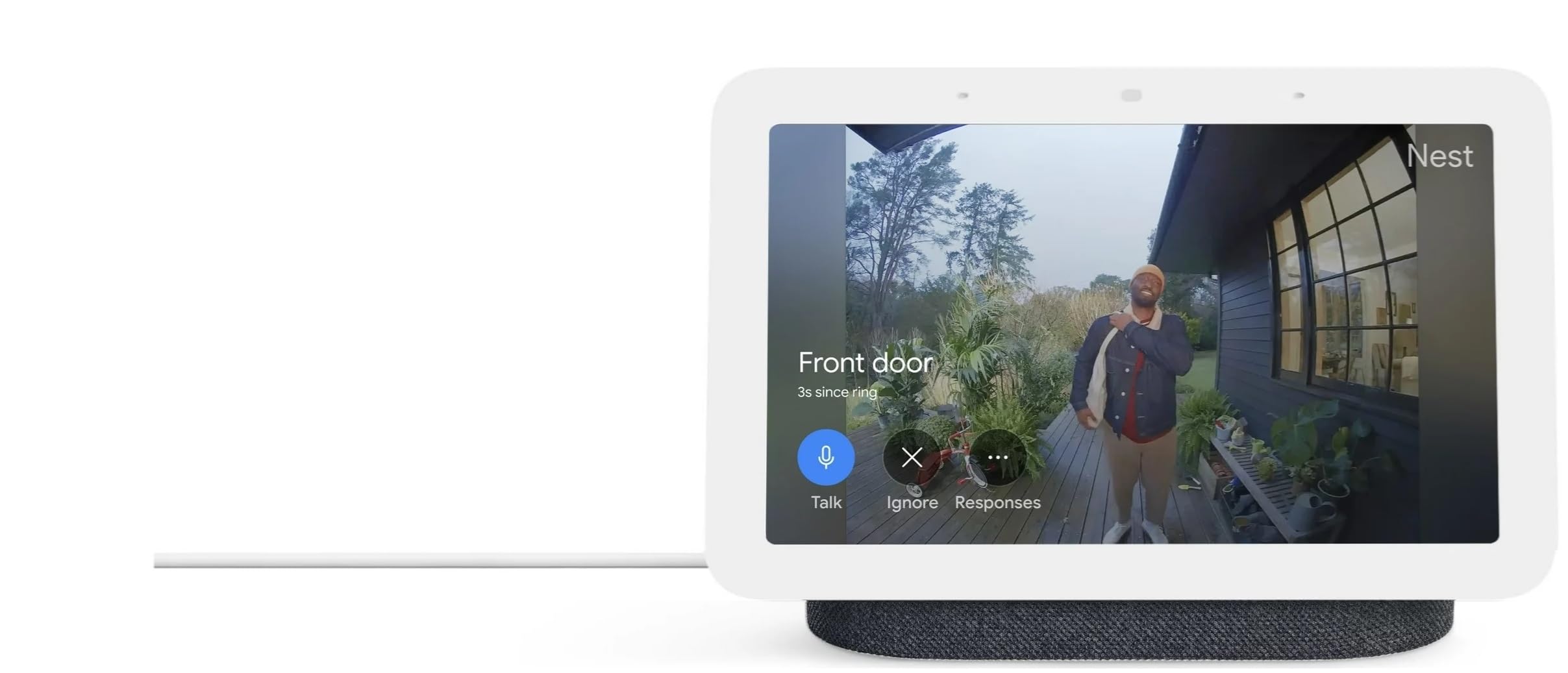 Google Nest Hub 2nd Generation Smart Display with Google Assistant - Chalk
