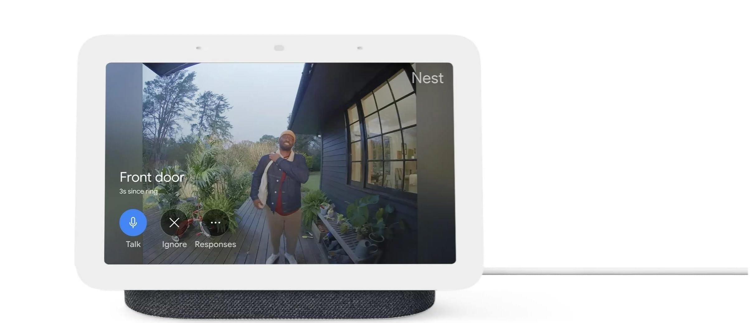 Google Nest Hub 2nd Generation Smart Display with Google Assistant - Chalk