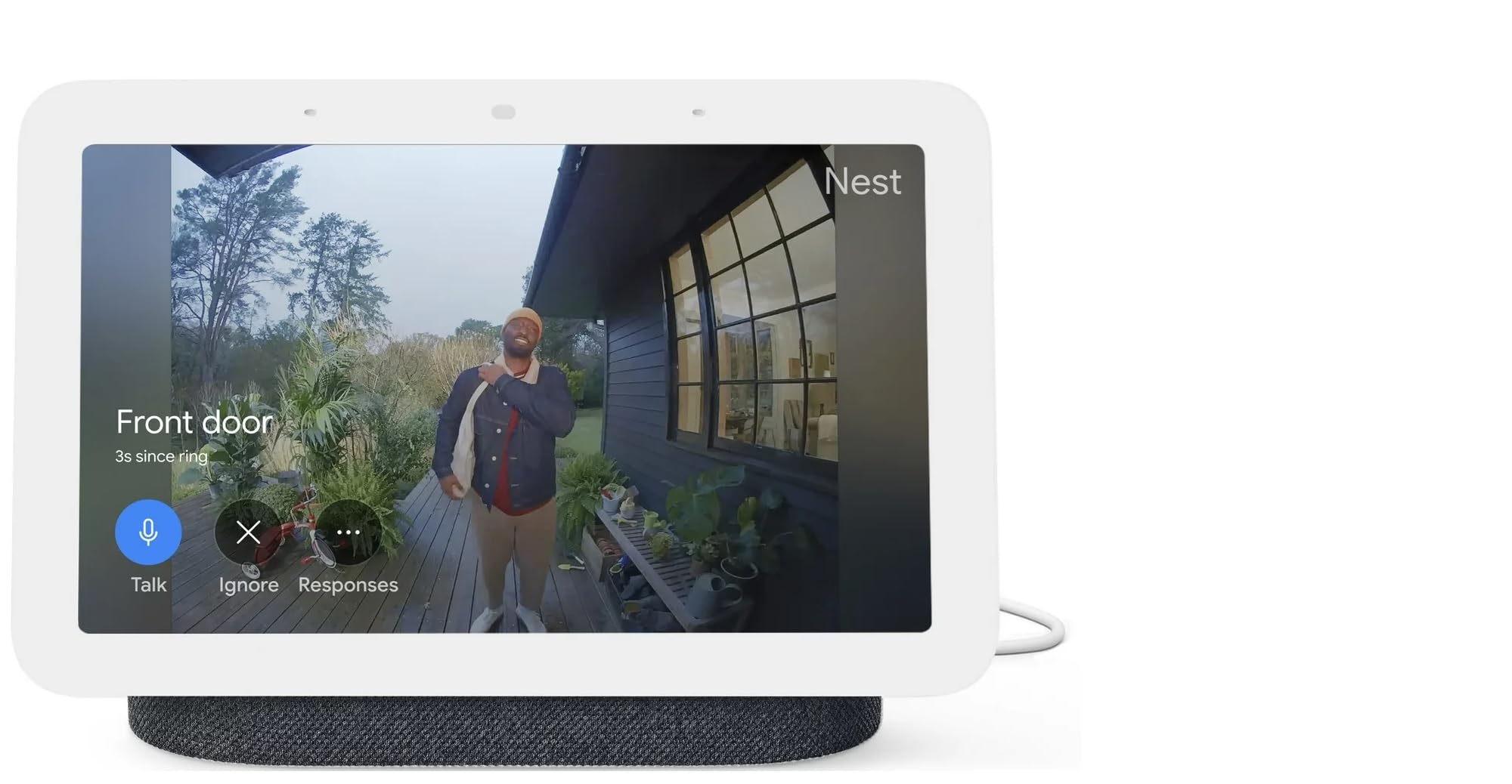 Google Nest Hub 2nd Generation Smart Display with Google Assistant - Chalk