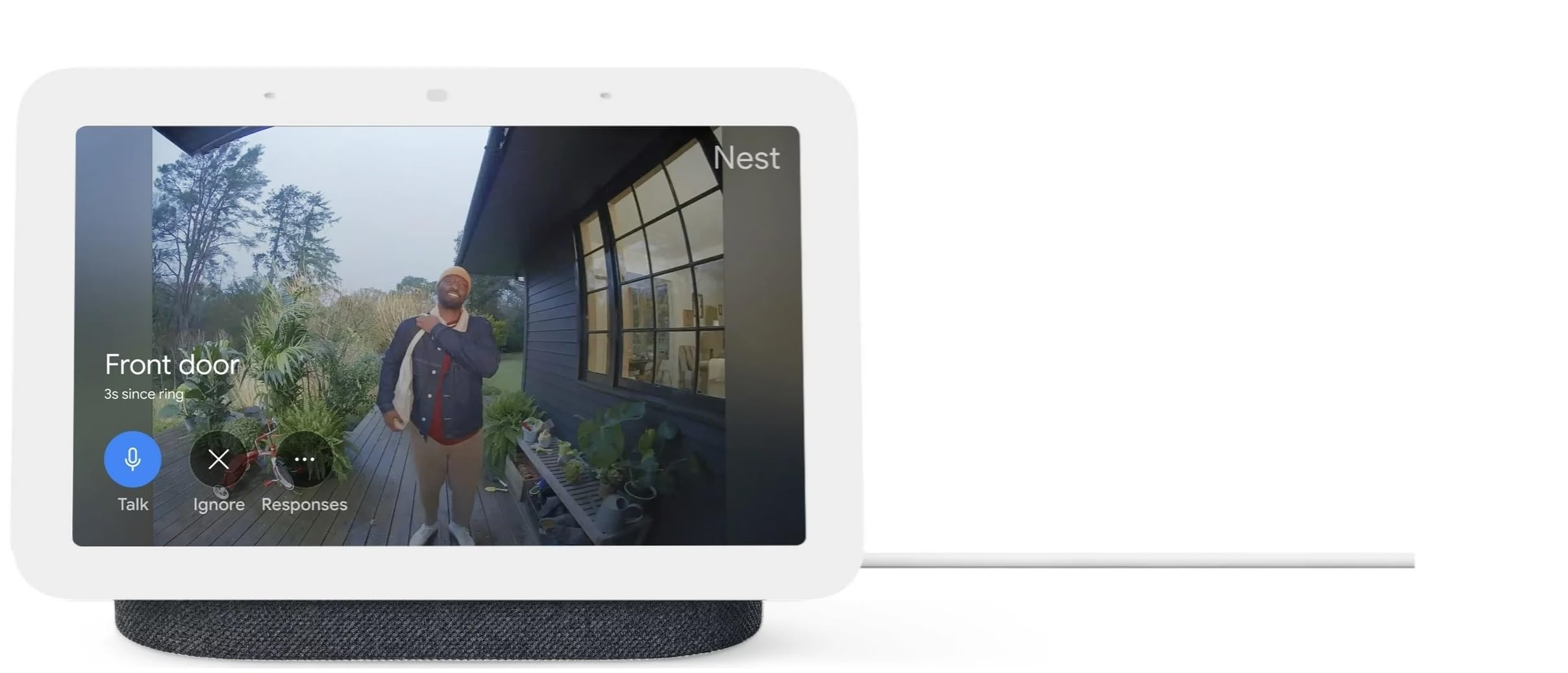 Google Nest Hub 2nd Generation Smart Display with Google Assistant - Chalk