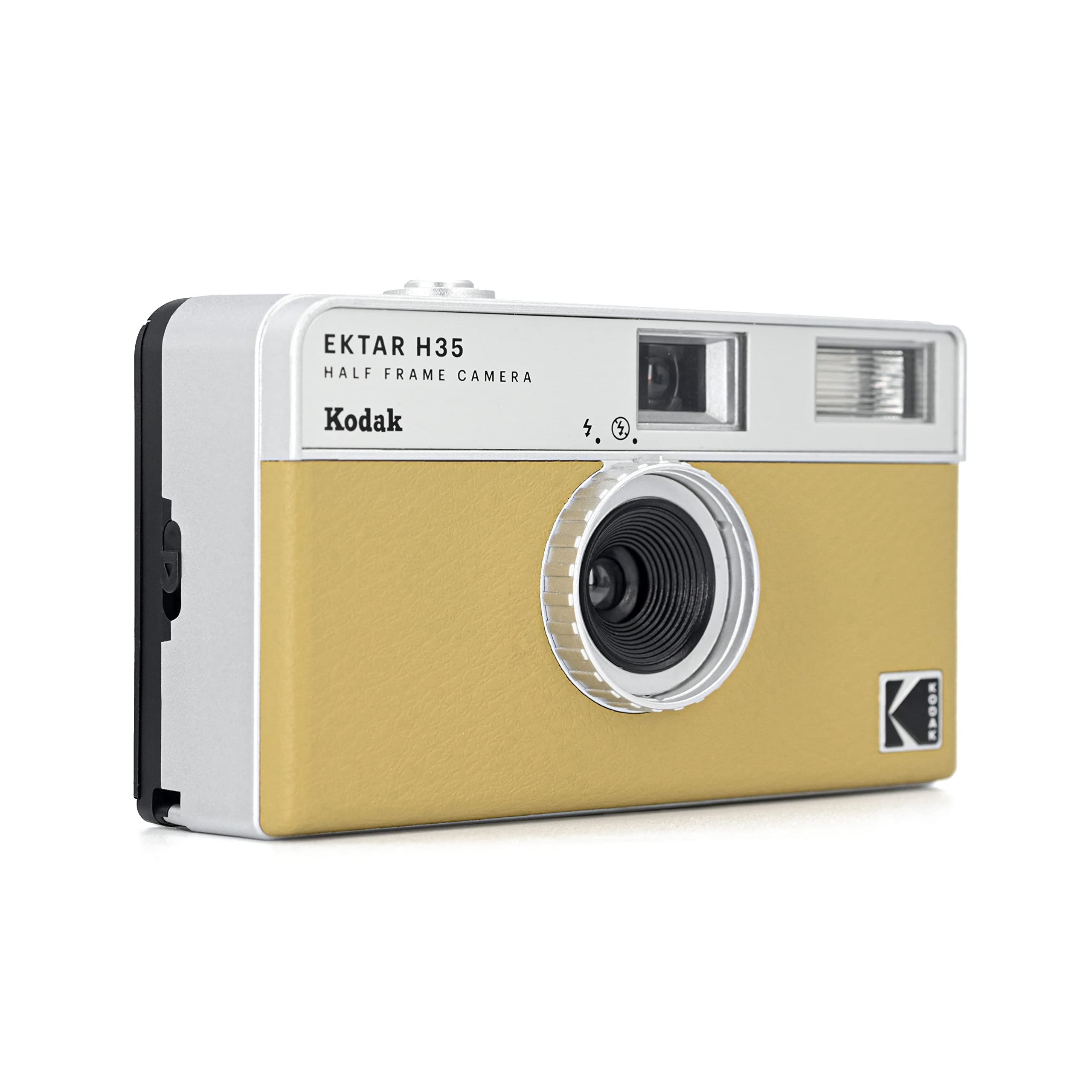 KODAK EKTAR H35 Half Frame Film Camera, 35mm, Reusable, Focus-Free, Lightweight, Easy-to-Use (Sage) (Film & AAA Battery are not Included)