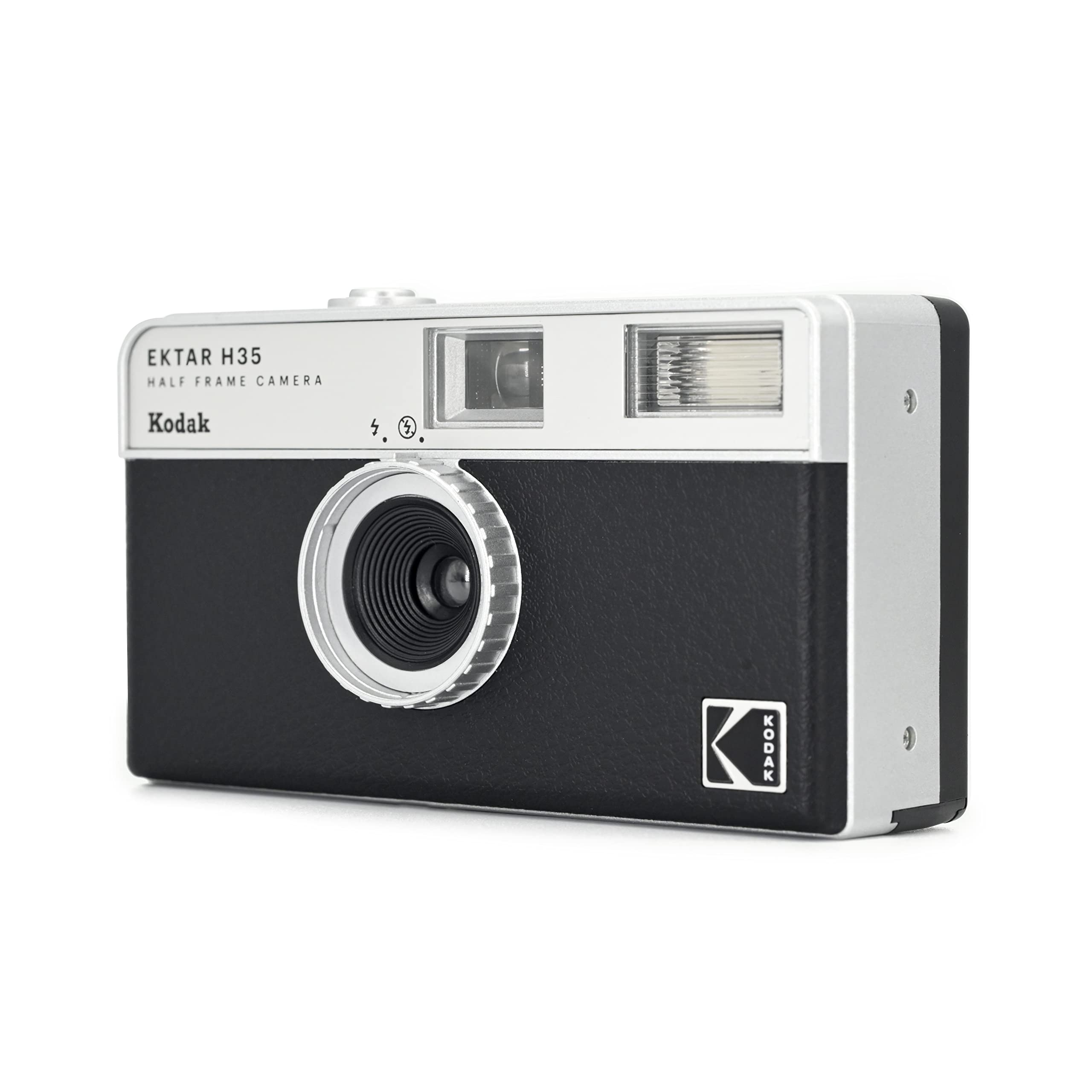 KODAK EKTAR H35 Half Frame Film Camera, 35mm, Reusable, Focus-Free, Lightweight, Easy-to-Use (Sage) (Film & AAA Battery are not Included)