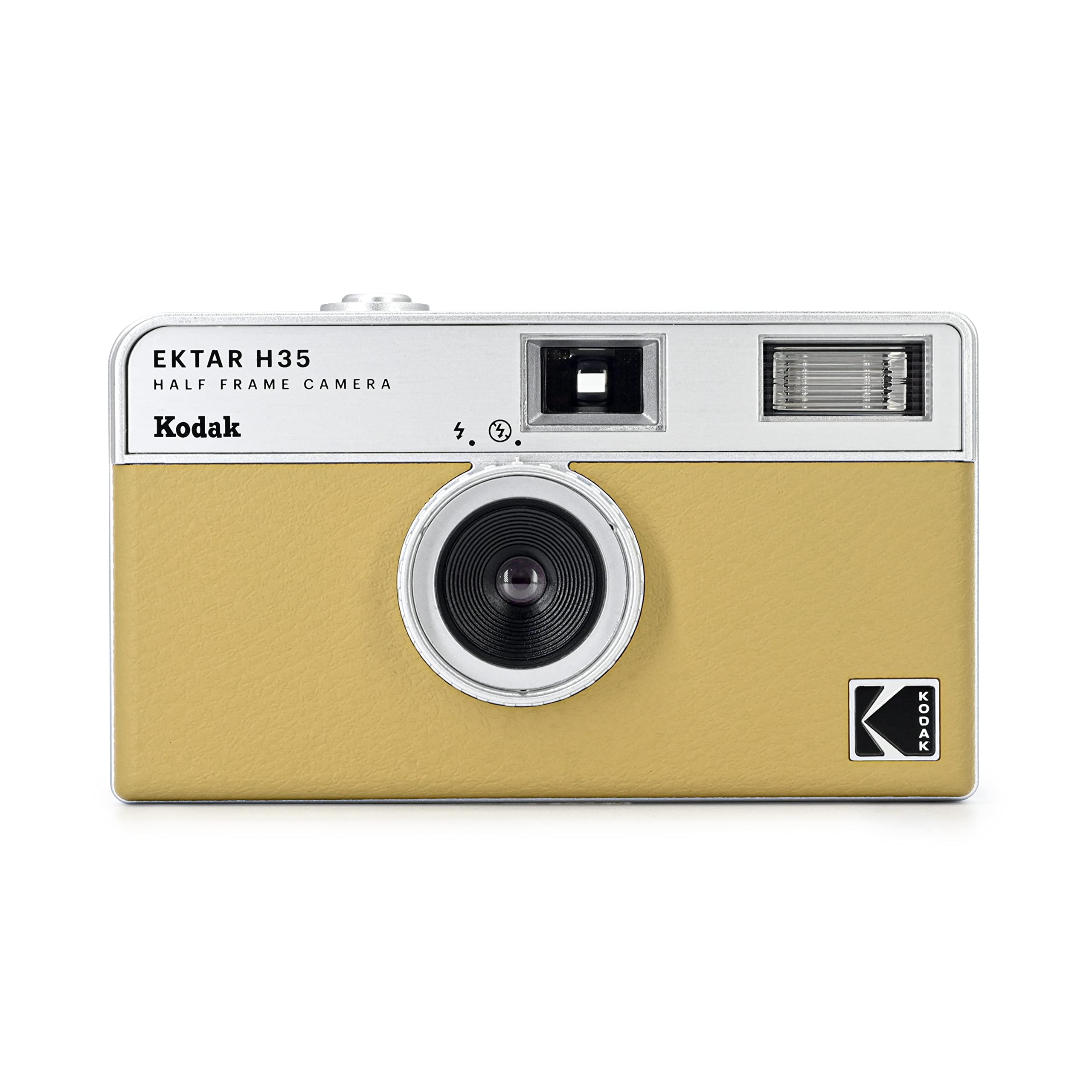 KODAK EKTAR H35 Half Frame Film Camera, 35mm, Reusable, Focus-Free, Lightweight, Easy-to-Use (Sage) (Film & AAA Battery are not Included)