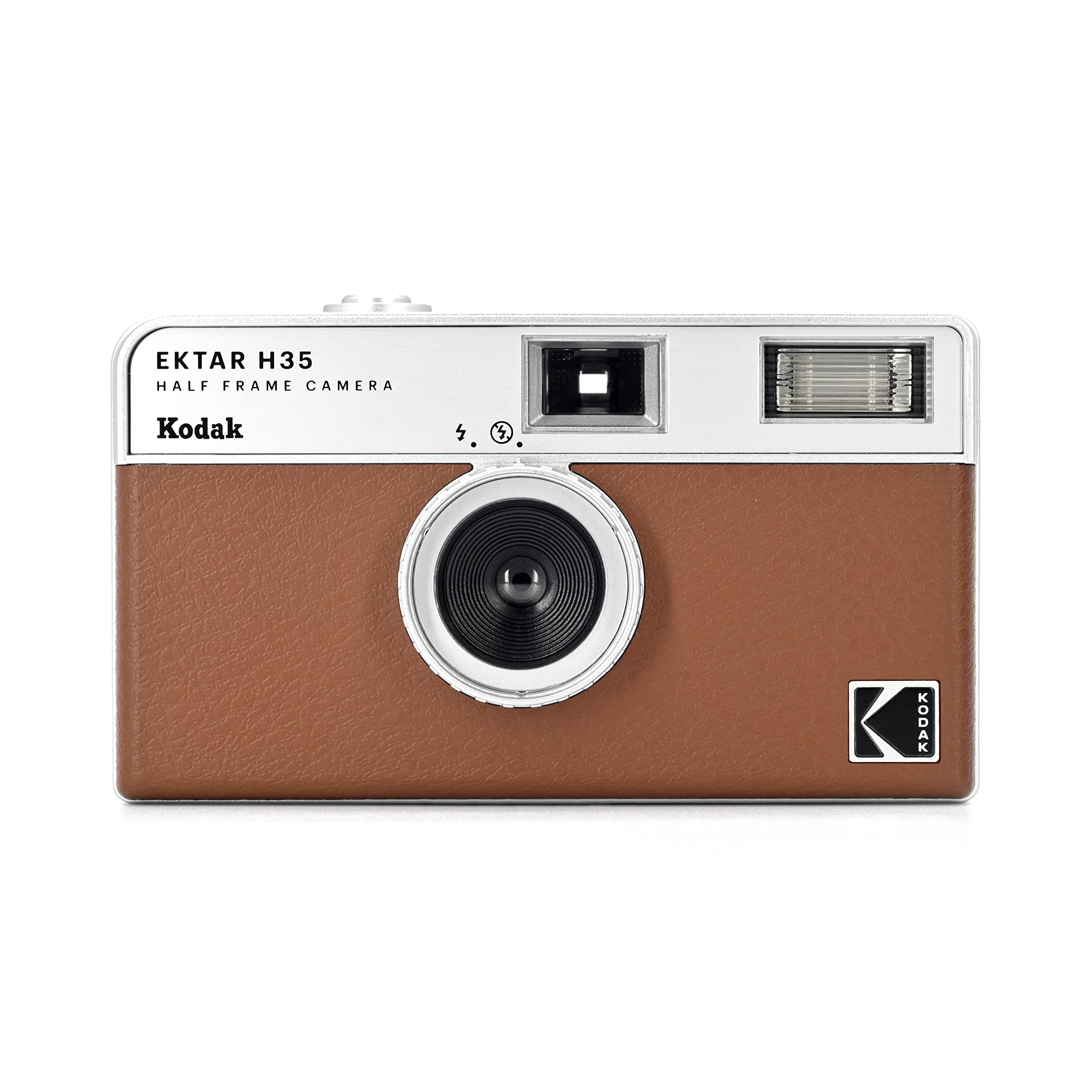 KODAK EKTAR H35 Half Frame Film Camera, 35mm, Reusable, Focus-Free, Lightweight, Easy-to-Use (Sage) (Film & AAA Battery are not Included)