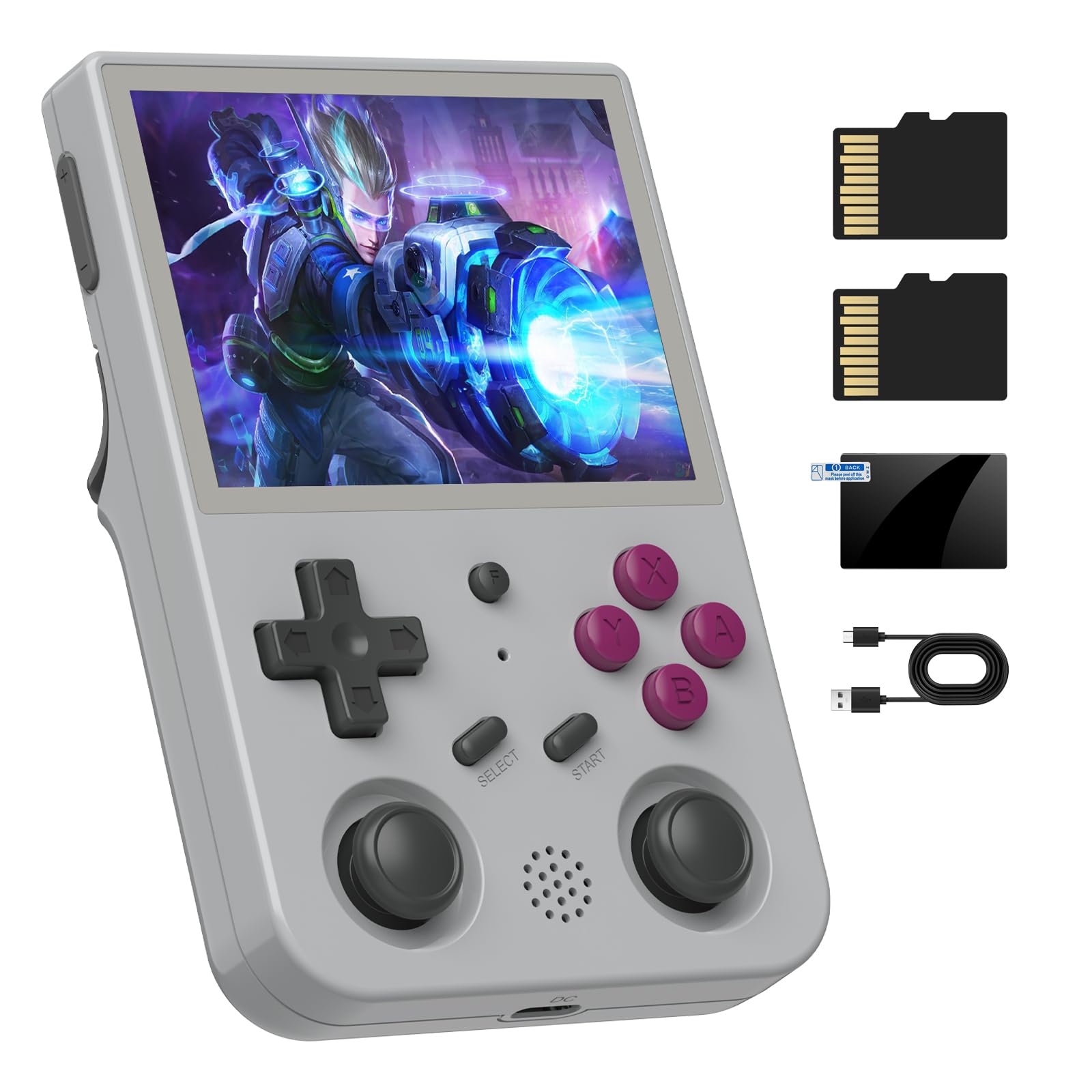 RG353V Retro Video Handheld Game Console 3.5