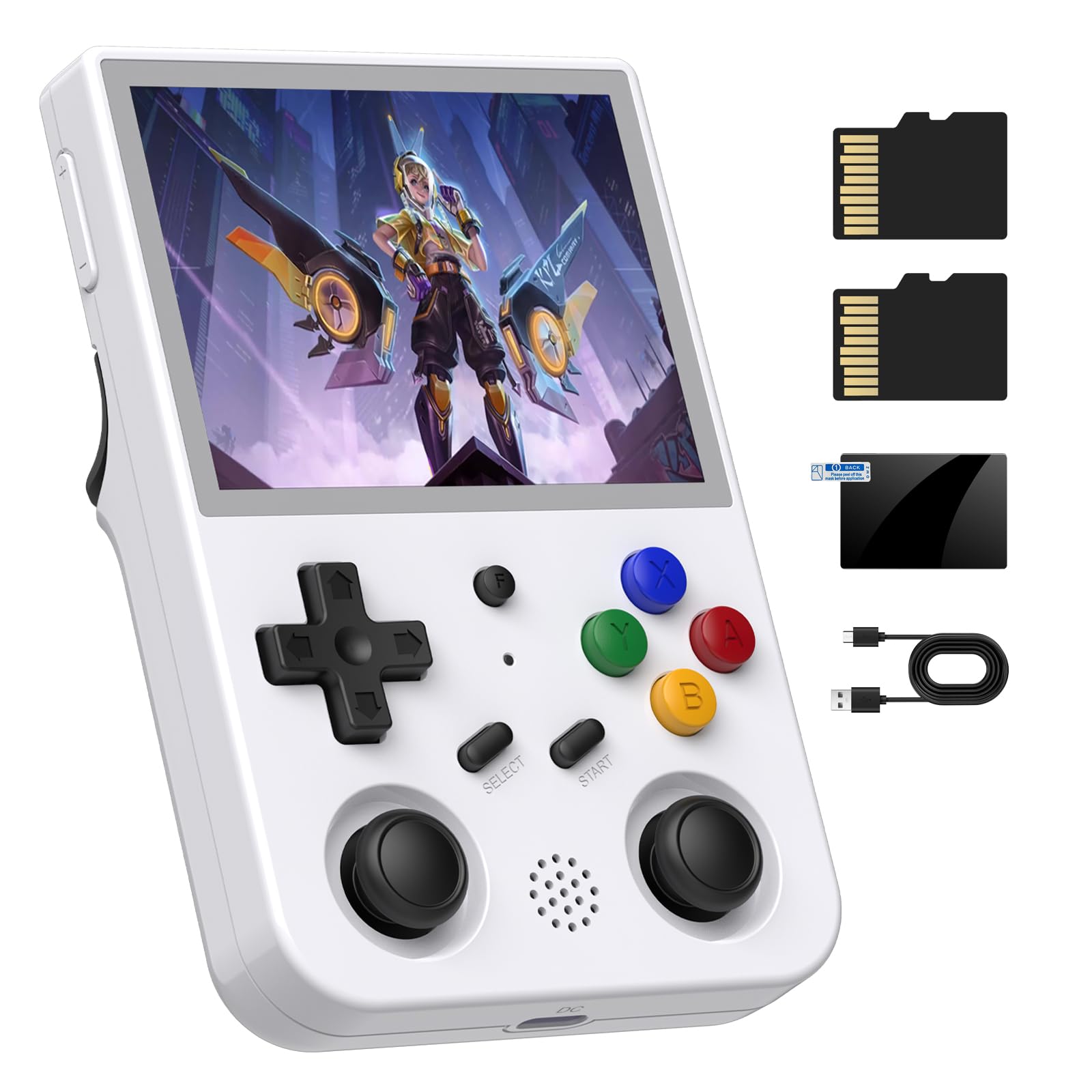 RG353V Retro Video Handheld Game Console 3.5