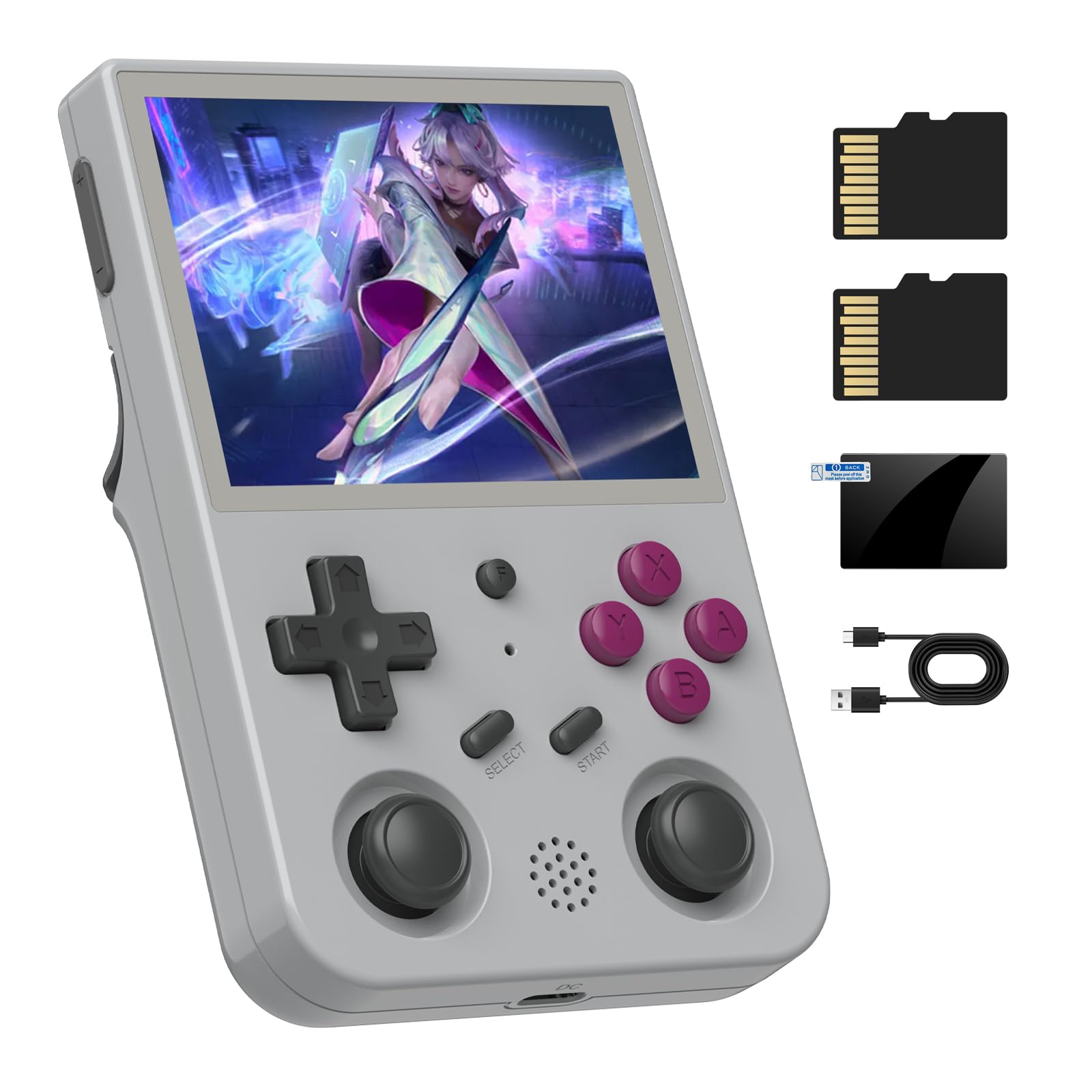 RG353V Retro Video Handheld Game Console 3.5