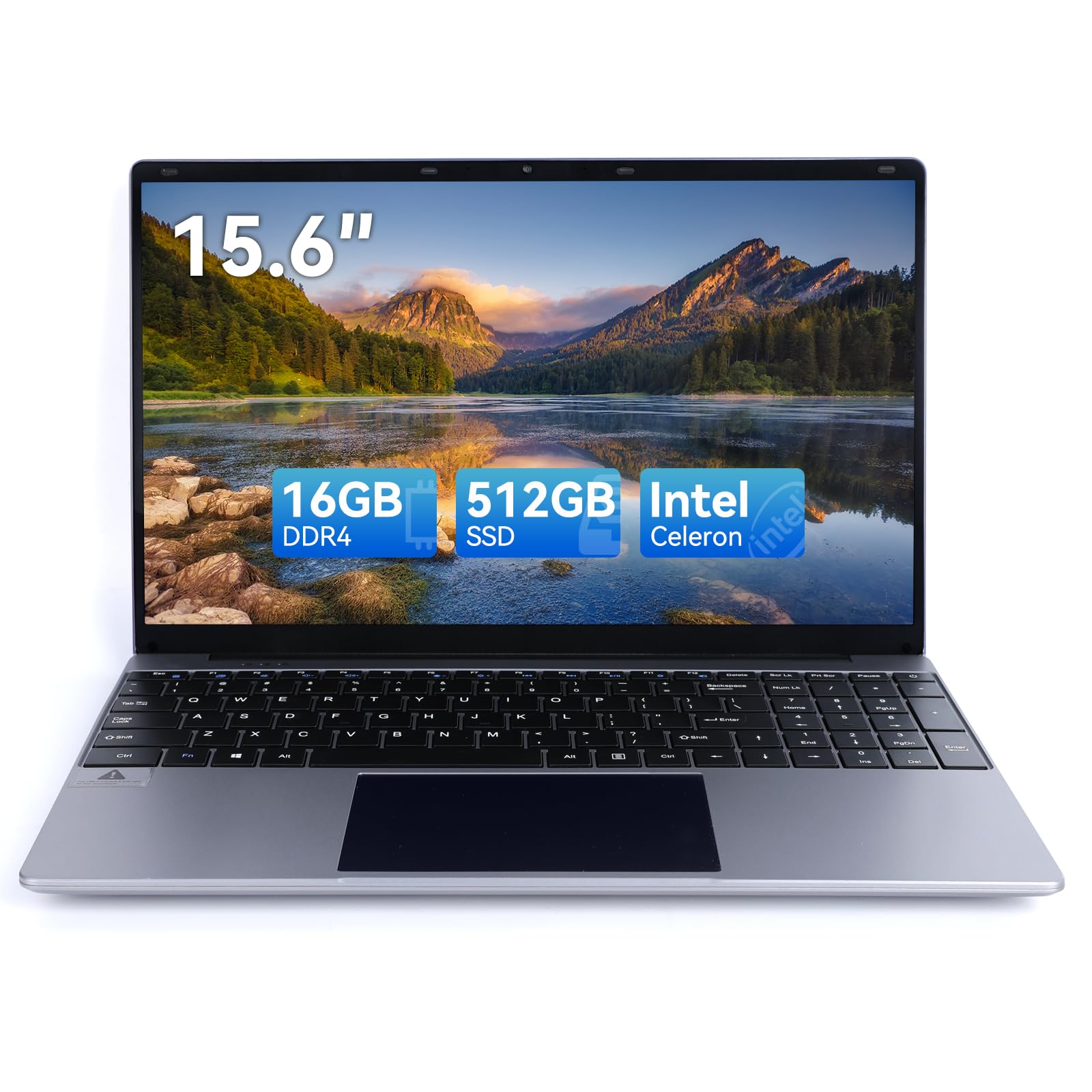 Chicbuy 8GB RAM Laptop Computer, 15.6