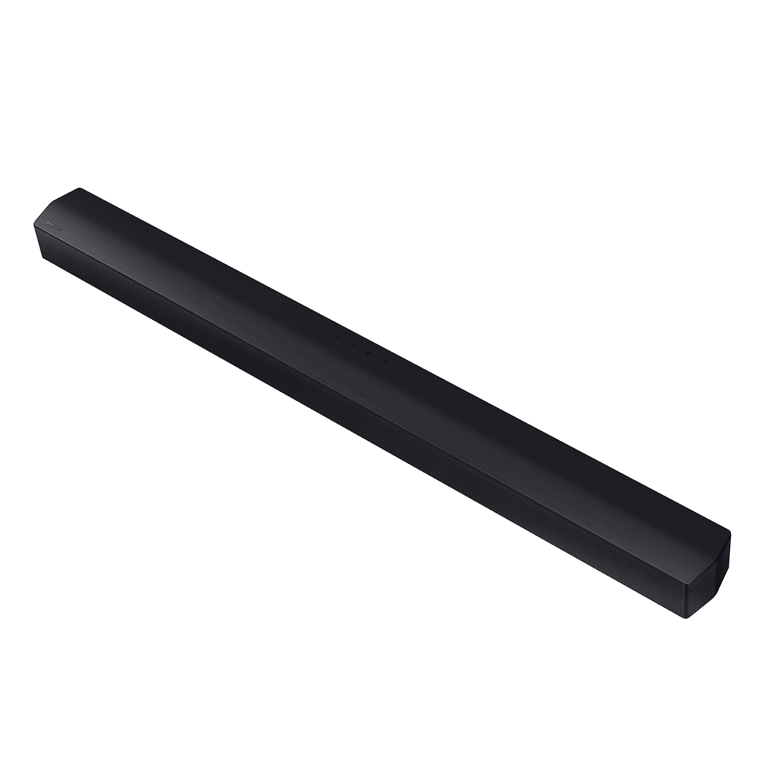 Samsung HW-B550/ZA 2.1ch Soundbar with Dolby Audio, DTS Virtual:X, Subwoofer Included, Adaptive Sound Lite, Bluetooth Multi-Device Connection, Wireless Surround Compatible, 2022, Black