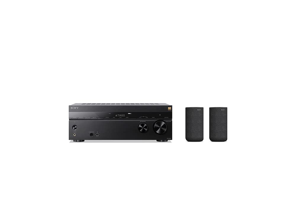 Sony STR-AN1000 7.2 CH Surround Sound Home Theater 8K A/V Receiver: Dolby Atmos, DTS:X, Digital Cinema Auto Calibration IX, Bluetooth, WiFi, Google Chromecast, Spotify connect, Apple AirPlay, HDMI 2.1