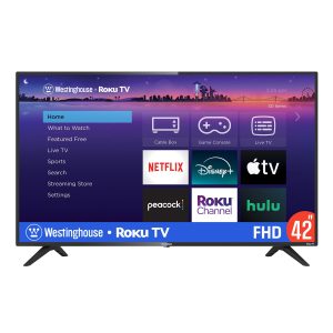 Westinghouse Roku TV – 40 Inch Smart, 1080P LED Full HD with Wi-Fi Connectivity and Mobile App, Flat Screen Compatible with Apple Home Kit, Alexa and Google Assistant