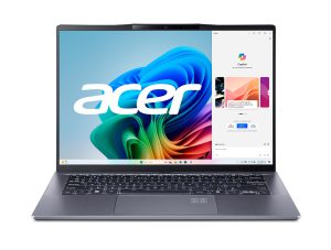 acer Swift Go 14 AI Copilot+ PC | 14.5″ 2.5K 120Hz Display | Unlock AI Experiences | Qualcomm Snapdragon X Plus 8-Core Processor | 16GB RAM | 1TB Gen 4 SSD | Wi-Fi 7 | Windows 11 Home | SFG14-01-X006