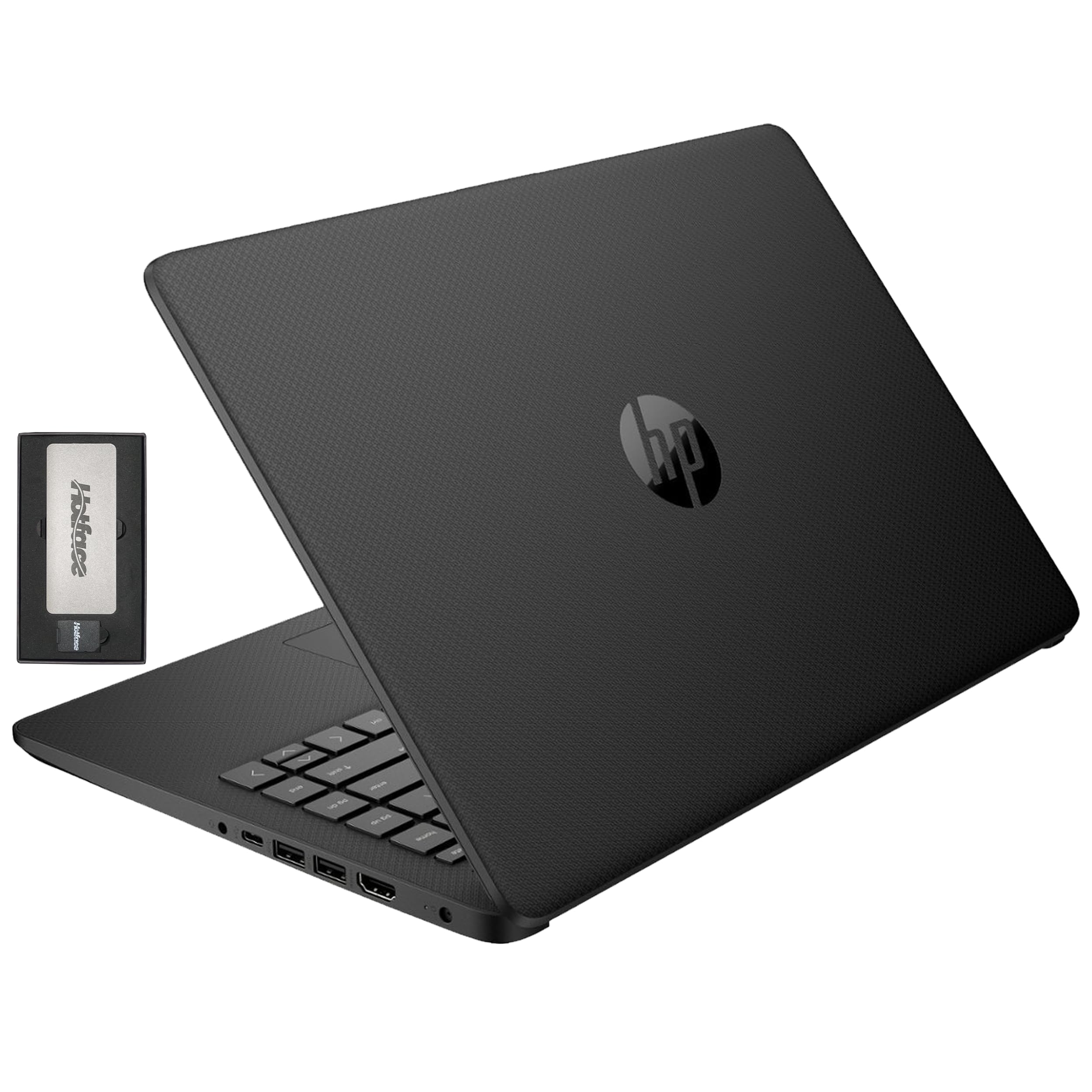 HP Stream 14″ HD BrightView Laptop, Intel Celeron N4120, 16GB RAM, 416GB Storage (128GB eMMC + 288GB Docking Station Set), Intel UHD Graphics, 720p Camera, Wi-Fi, 1 Year Office 365, Win 11 S, Gold