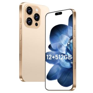 OEJBK I16 ProMax Smartphone New Upgrade 16GB+1TB/6.99″ Display 68+108MP Zoom Camera,Tempered Glass Finish, 7000mAh Android 13 Smartphone (Deep Purple)