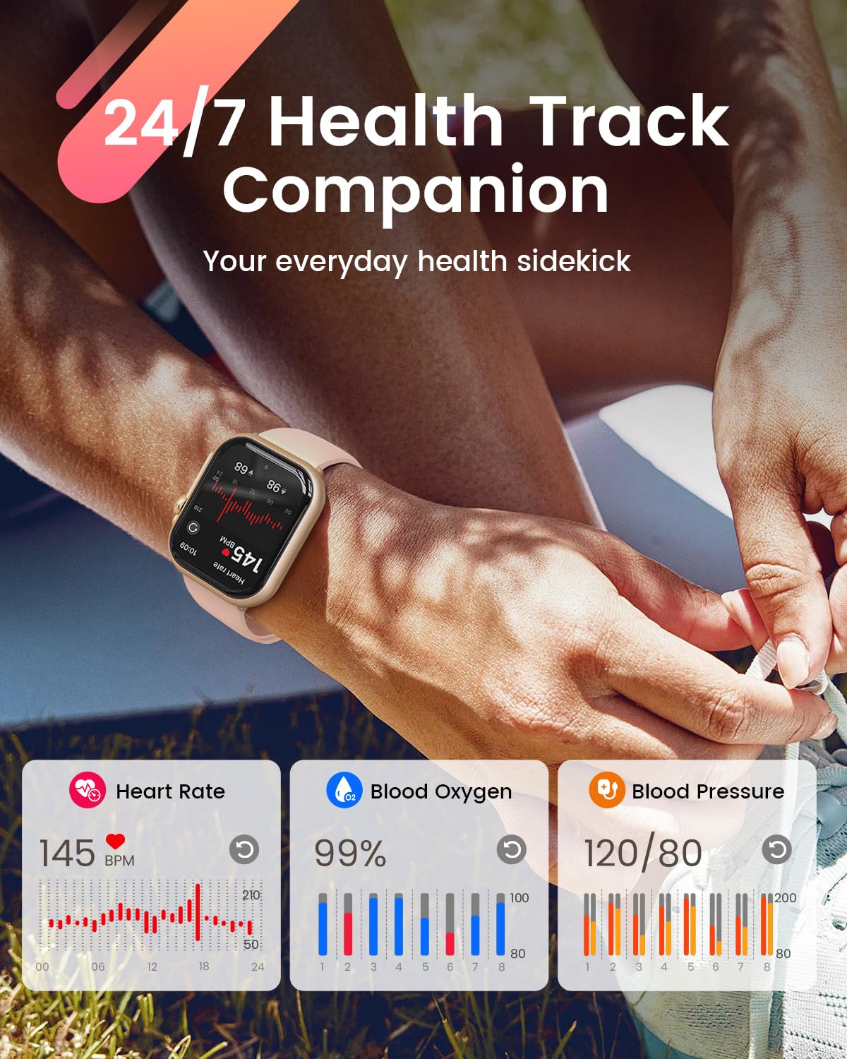 Smart Watches for Men Fitness Tracker: 1.85