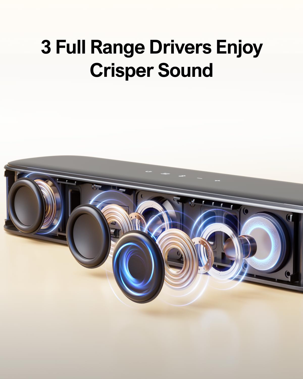 ULTIMEA 5.1 Sound Bar with Virtual Surround Sound System for TV, Sound Bar for Smart TV with 2 Surround Speakers for Home Theater, App Control, Wired Subwoofer, Peak Power 250W, Opt/AUX/BT, Aura A30