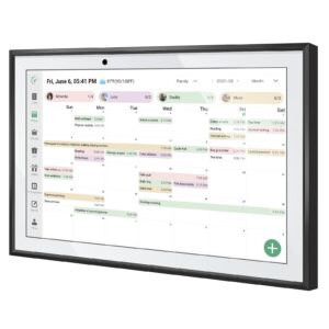 10.1 – Inch WiFi Smart Touchscreen Digital Desk Calendar: Two – Way Sync with Multiple Phones, Chore Charts, Achievement Rewards, AI – Generated Meal Planning, Interactive Family Schedule Display and Cloud Photo