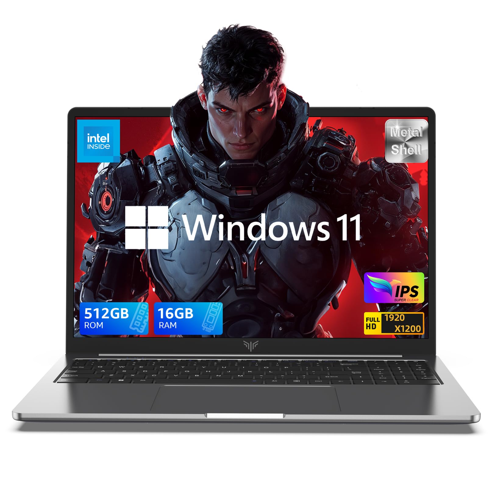 ACEMAGIC 16.0-inch Laptop, 2025 16GB DDR4 512GB SSD Windows 11 Laptop, Laptop Computer with Intel 12th Quad-Core Processor(Up to 3.6GHz), 1920P FHD Display, Metal Shell, WiFi 5, USB3.2, Type_C