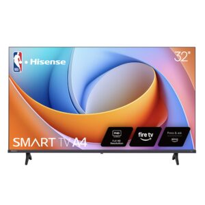 Hisense 32-Inch Class A4 Series FHD 1080p Smart Fire TV (32A4NF, 2025 Model) – DTS Virtual: X, Slim Bezel Design, Alexa Built in