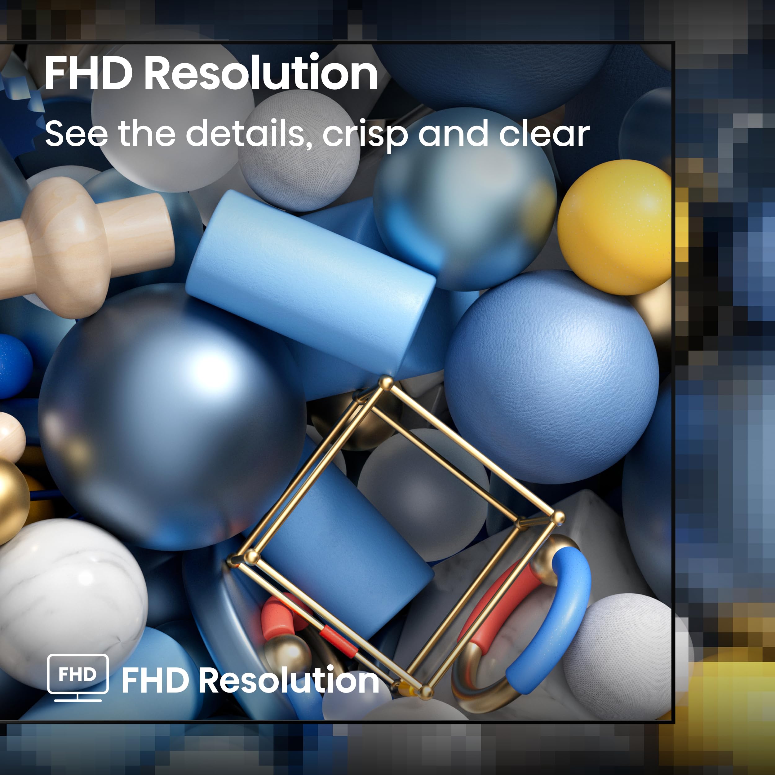 Hisense 40-Inch Class A4 Series FHD 1080p Smart Fire TV (40A4NF, 2025 Model) - DTS Virtual: X, Slim Bezel Design, Alexa Built in